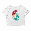 alien plant Crop Top