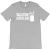 vacation alpaca bag animal humor funny T-Shirt