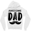 awsome dad Zipper Hoodie