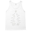 lit af christmas tree Tank Top