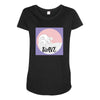 Wave Maternity Scoop Neck T-shirt
