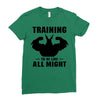 Training to be Like All Might Ladies Fitted T-Shirt