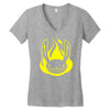 sam and max cartoon Women's V-Neck T-Shirt