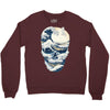 the great wave off skull Crewneck Sweatshirt