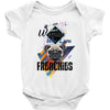 who loves frenchies Baby Bodysuit