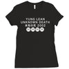 Yung Lean Unknown Death 2002 Ladies Fitted T-Shirt