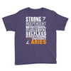 Strong Independent Motivated Aries Youth Tee