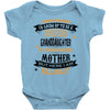 Super Cool Granddaughter Of A Freaking Awesome Mother Baby Onesie