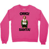 omg santa will ferrell Crewneck Sweatshirt
