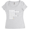 hobbit meals Women's Triblend Scoop T-shirt