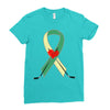 Humboldt Ribbon Ladies Fitted T-Shirt