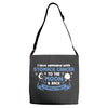 I Love Someone with Stomach Cancer to The Moon and Back to Infinity Adjustable Strap Totes