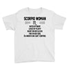 Scorpio Woman Youth Tee