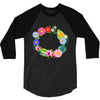 personalize baby name bodysuit 3/4 Sleeve Shirt