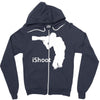 ishoot   camera photographer trained shooting funny gun photo gift tee Zipper Hoodie