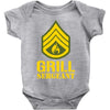 grill sergeant military Baby Onesie