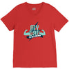 my dad my hero V-Neck Tee
