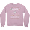 aquarius christmas ugly sweater Crewneck Sweatshirt