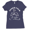 yoga int&eacute;rieur calm Ladies Fitted T-Shirt