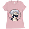 kakashi Ladies Fitted T-Shirt