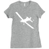 decal cal fire airplan Ladies Fitted T-Shirt