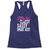 classy sassy Racerback Tank