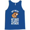 my neck my back my anxiety attack opossum guys tee Tank Top