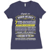 Legends Are Born In July Ladies Fitted T-Shirt