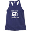 personalised your name caravan club funny gift Racerback Tank