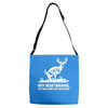 buck wear food poops Adjustable Strap Totes