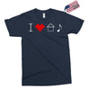 i love house music Exclusive T-shirt
