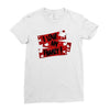 i love my family Ladies Fitted T-Shirt