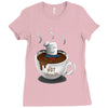 marshmallow man Ladies Fitted T-Shirt