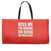 kiss me Weekender Totes