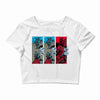 rock, paper, dragon Crop Top