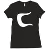 s coon symbol Ladies Fitted T-Shirt