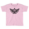 zelda logo black logo Toddler T-shirt