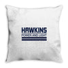 hawkins power and light 2 Throw Pillow