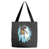 frozen banana Tote Bags