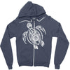 turtle art Zipper Hoodie
