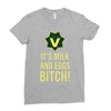 milk and eggs Ladies Fitted T-Shirt