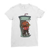 delicious aqua teens Ladies Fitted T-Shirt