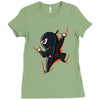 he&rsquo;s coming to get you Ladies Fitted T-Shirt