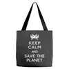 save the planet (2) Tote Bags