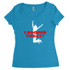 i pooped today Women's Triblend Scoop T-shirt