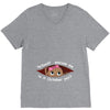October Peeking Out Baby Girl V-Neck Tee
