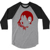 deadpool face 3/4 Sleeve Shirt