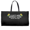 i Can't Live Without Love Vincent Van Gogh Weekender Totes