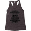 Super Cool Gran Of A Freaking Awesome Granddaughter Racerback Tank
