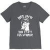 uncle si you can't fix stupid duck dynasty hey jack V-Neck Tee
